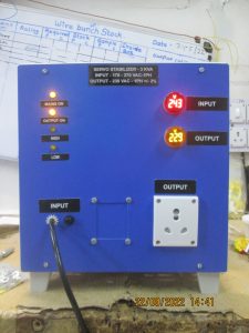1ph Voltage stabilizer 1 to 5 KVA