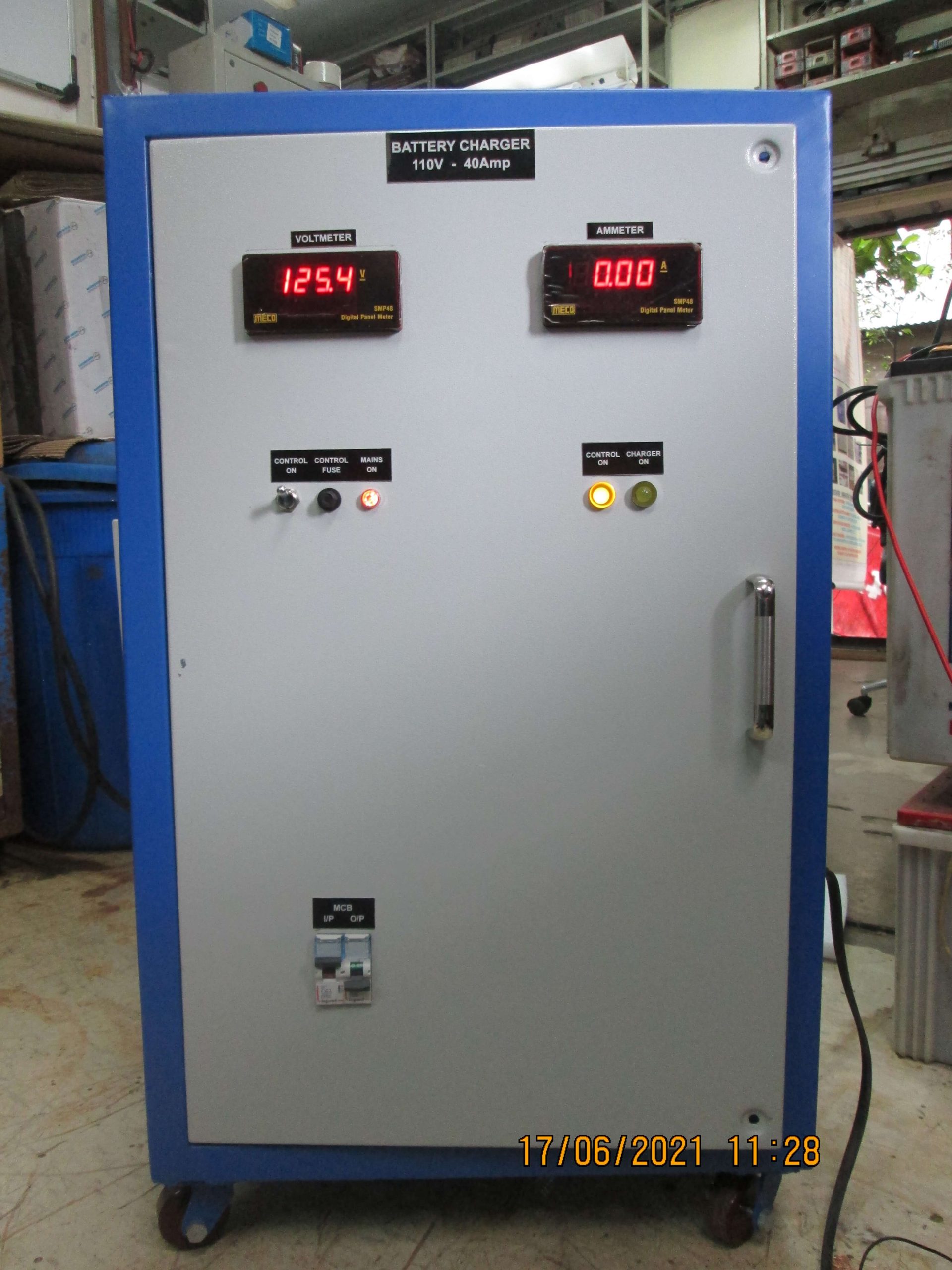 SMPS Battery Charger 24 V / 40 Amp Battery Charger 1ph input & 110V40A Output