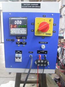 High-Frequency Battery Charger Base Model With Ammeter 25 Amp Battery Charger 6 to 120V 25 Amp